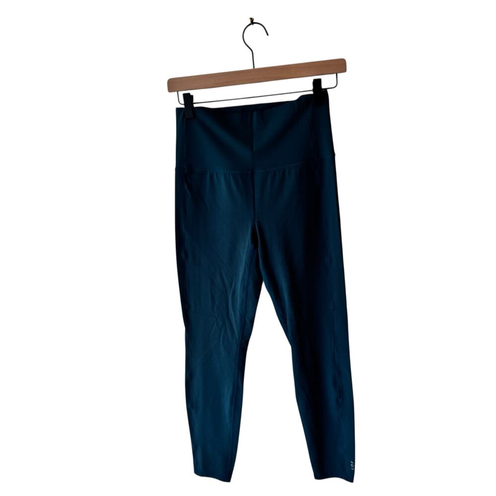 LEFT ON FRIDAY Super Moves Tight Super High Rise , 7/8" LENGTH Deep End (Teal) - Picture 2 of 9